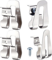 Belt Clip Hook Screw Replacement for Milwaukee Impact Driver Drill Holder 4 Pack