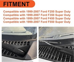 Windshield Wiper Cowl Cover Panel 1999-2007 F250 F350 F450 F550 Super Duty US