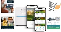 WiFi Smart Sprinkler Controller 8-Zone App-Based Irrigation System Easy DIY