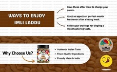 Mouth Freshener Imli Tamarind Laddu Candy Pops churan Ball Jar After Meal snack