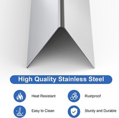 15.3″ Stainless Steel Flavorizer Bars 7636 for Weber Spirit 300 Series E310 E320