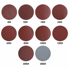 100PCS 2″ Sanding Disc Sand Paper Hook Loop Sander+Backer Pad+M6 Drill Adapter