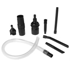 Dryer Vent Cleaning Flexible Crevice Tool & Detail Vacuum Hose Attachment Kit