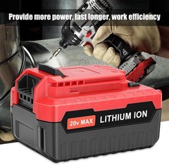 2PACK for PORTER CABLE 20V 20 Volt Lithium Battery /Charger Max PCC680L PCC685L