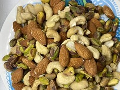Raw Cashews Raw Almonds Raw Shelled Pistachios Fiesta Gourmet Mix by Agro Sun