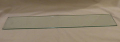 Jalousie Window Glass Clear Rectangle Pane Replacement 26x4x.25 inches