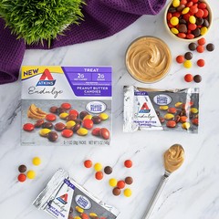 Atkins Endulge Treat, Peanut Butter Candies, Keto Friendly, 5 Count 1 oz each