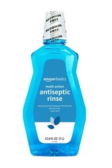 Amazon Basics Multi Action Antiseptic Oral Rinse, 33.8 Fl Oz (Pack of 1)