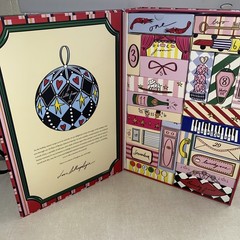 Anthropologie Christmas Advent Calendar Holiday ‘24 Refillable Boxes EMPTY BOX