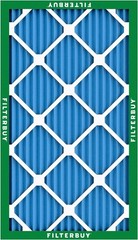 Filterbuy 14x30x1 Pleated Air Filters, Replacement for HVAC AC Furnace (MERV 13)