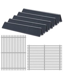Weber Spirit / Spirit II 300 Series Staineless Steel Grates and15.3″ Flavorizer