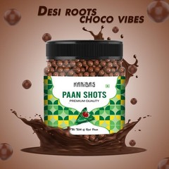 Paan Shots Instant Pan Flavor Mouth Freshener Mukhwas Coated Balls After Meal