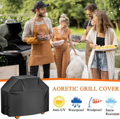58″ BBQ Grill Cover Waterproof Heavy Duty Fits Weber Charbroil Nexgrill
