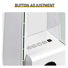 40″ Bladeless Tower Fan HEPA Air Purifier LED display w/Remote Timer Oscillating