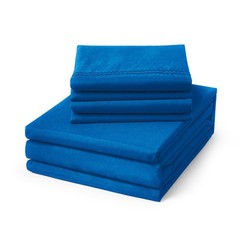 4/6 Piece Soft Microfiber Sheet Set Deep Pocket Bedding Easy Care – ClevaHome