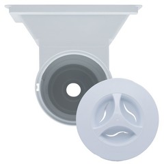 Rx Clear WideMouth Thru-Wall Skimmer for Above Ground Swimming Pools