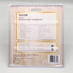 New Taylor Digital Wireless Thermometer with Remote Indoor/Outdoor Sealed