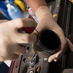 MICROFLEX Diamond Grip MF-300 Disposable Latex Gloves for Automotive,