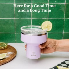 REDUCE Saltini 16 oz Insulated Cocktail Tumbler with Lid, Shatterproof