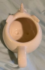 Arlington Designs White Unicorn Figural Coffee Mug Ceramic 8 oz Hand Wash Only