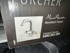 PORCHER 5450.201.002 MONOBLOCK SINGLE HOLE FAUCET, CHROME