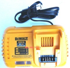 Dewalt DCB118 Flexvolt 20V, 60V Rapid Battery Charger Volt Lithium