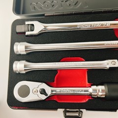 KOKEN 3286Z 3/8 9.5mm Z-EAL Socket Wrench Set 21 pieces W/Metal Case