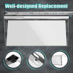 A10-902 Rectangular Grill Serving Shelf w/ Removable Cutting Board for 9” x 18″