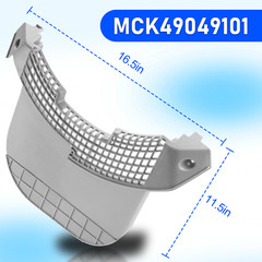 ADQ56656401 Dryer Lint Filter,MCK49049101 Lint Trap Cover Housing for LG Kenmore