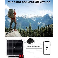 Complete 7000W Off-Grid Solar Kit 7000W Inverter 2pcs 300W Solar Panels 110V