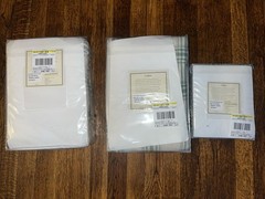 L.L. Bean Ultrasoft Comfort Flannel KING Sheet Set + Pillowcases Mineral Green