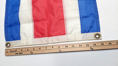 “C” (Charlie) International Code of Signal Flag Yes Boating All at Sea 15″x24″
