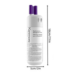 2 Pack Kenmore 9081 Replacement Refrigerator Water Filter 46-9081 46-9930