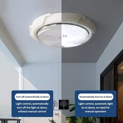 Solar Panel Powered Light Pendant Ceiling Lamp Indoor Outdoor Garden Shed Barn