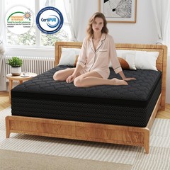 12″ 14″ Twin Full Queen King Mattress Gel Memory Foam Hybrid Spring Bed In a Box