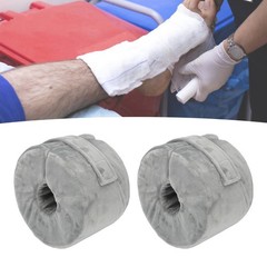 Grey 2pcs Foot Elevating Pillow Ankle Protector Foot Support Pillow Elevator WT