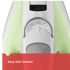 BLACK+DECKER Steam Iron, 1200W, Smartsteam Technology, Non-Stick Soleplate, Auto