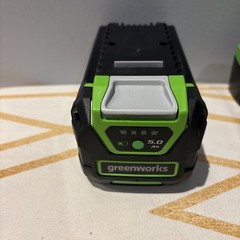 Greenworks 40V Lithium-ion Battery (5.0 AH) BAF725 Genuine -2025 Build Date- NEW