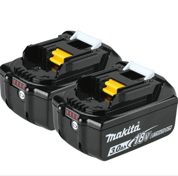 Brand New Makita BL1830B-2 18V LXT 3Ah Lithium-Ion Battery – 2 Pack
