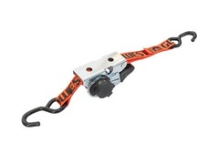 GoWesty Self Retracting Retract Ratchet Strap 6ft Long Open Hook Cable Tie Down