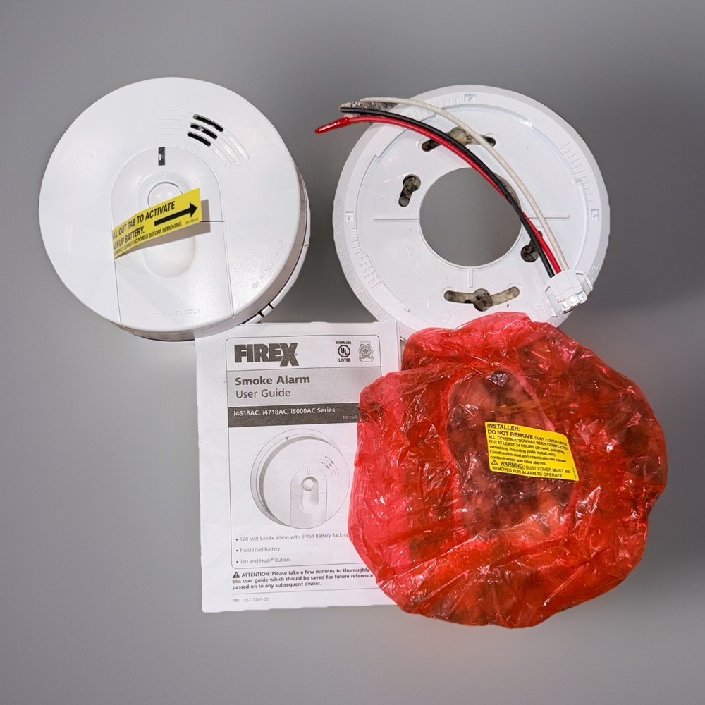 Kidde i4618AC Smoke Alarm Hardwired Battery Backup – 1 Pack