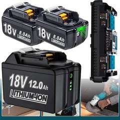 4/2Pack Battery or Dual Charger For Makita 18V LXT Lithium ion BL1860B BL1830B