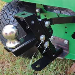For John Deere Lawn Mower Tractor Hitch Riding Garden Tractor Trailer Attachment