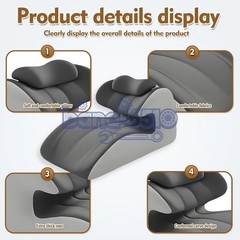 Sweet Spot Couple Pillow Couple Pillow Hip Pad Wedge Pillow Memory Foam 27°Angle