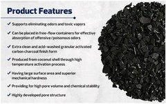 Granular Activated Coconut Shell Carbon Media (GAC) – 5 LBS | 12×40 Mesh