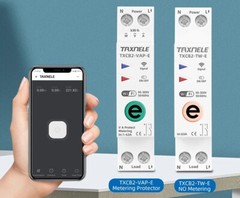 1P+N 63A Circuit Breaker Timer WIFI Smart Switch Energy Meter Voltage 110V 220V