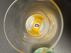 Luminarc Pool Ball Old Fashioned Glasses, Set Of 4, Made In France