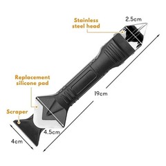 5 in 1 Caulking Tool Set Sealant Remover Grout Scraper Silicone Finishing Kit