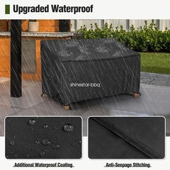 Waterproof Heavy Duty Outdoor Couch Cover Double-Stitched Patio Sofa Protector
