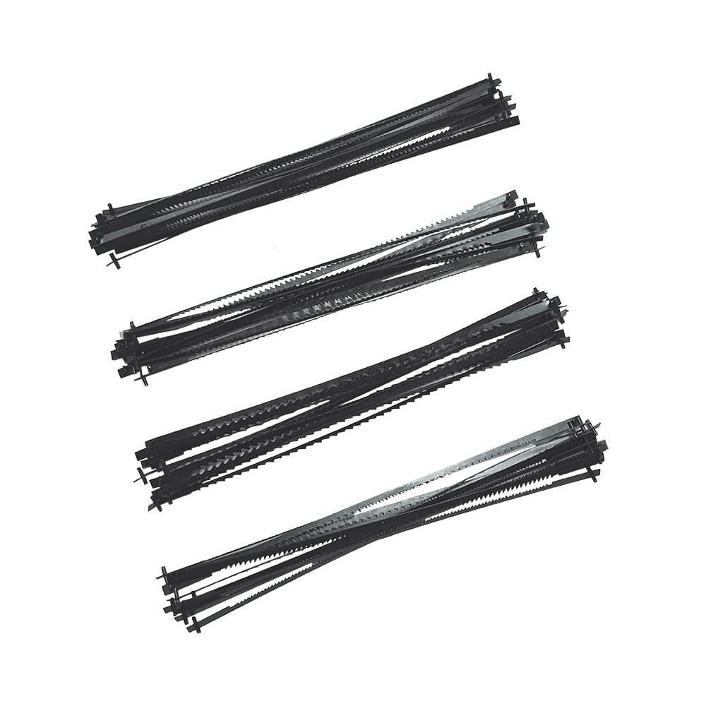 High Carbon Steel 5-Inch Pin End Scroll Saw Blades – 48 Pack for Precision Cuts